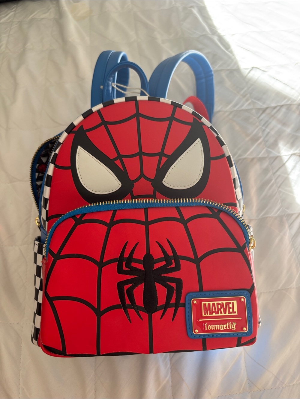 Marvel Spider-Man Red Kids Mini Backpack by Loungefly